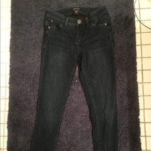 Dark blue skinny jeans